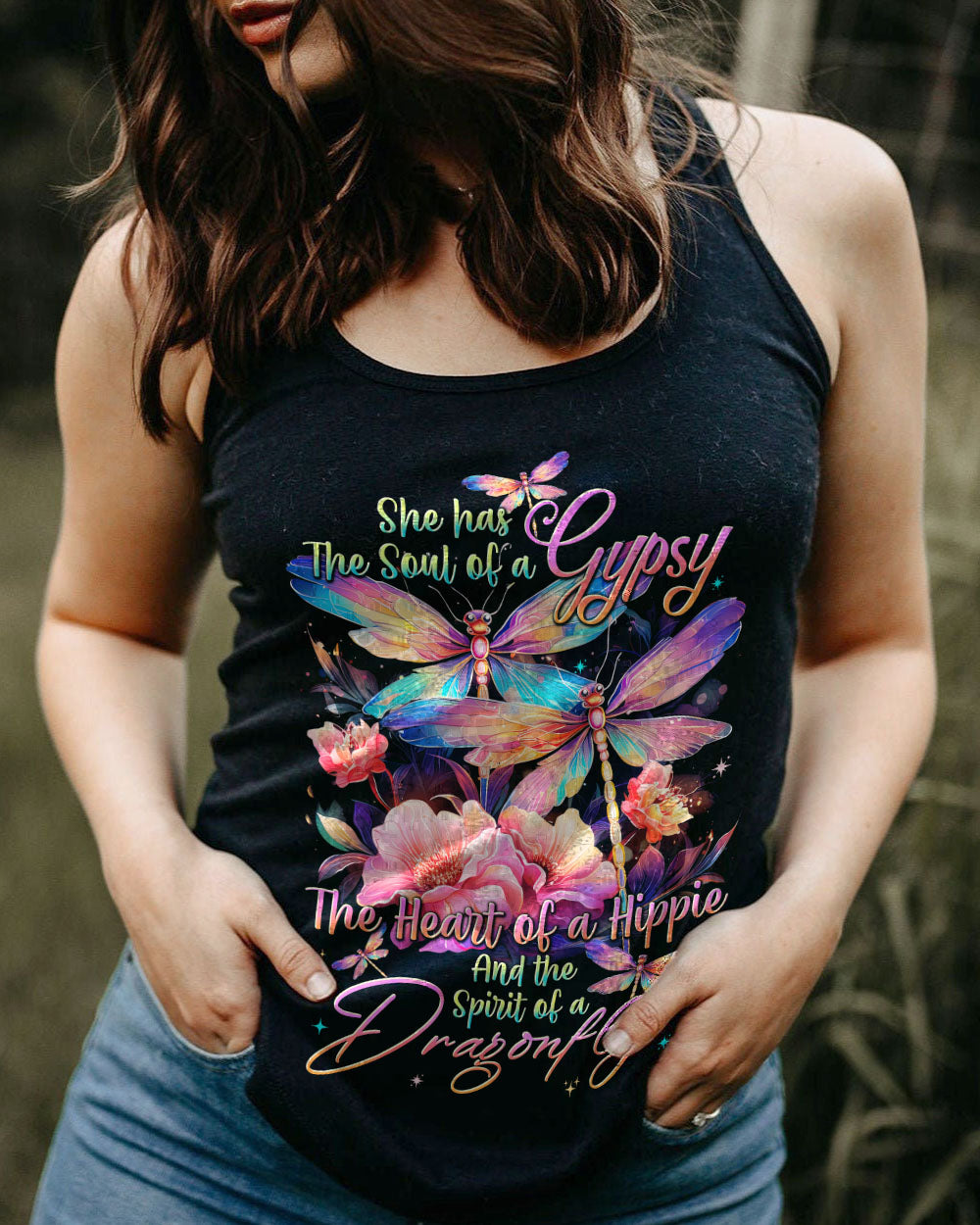 SPIRIT OF A DRAGONFLY ALL OVER PRINT - TYTD0602242