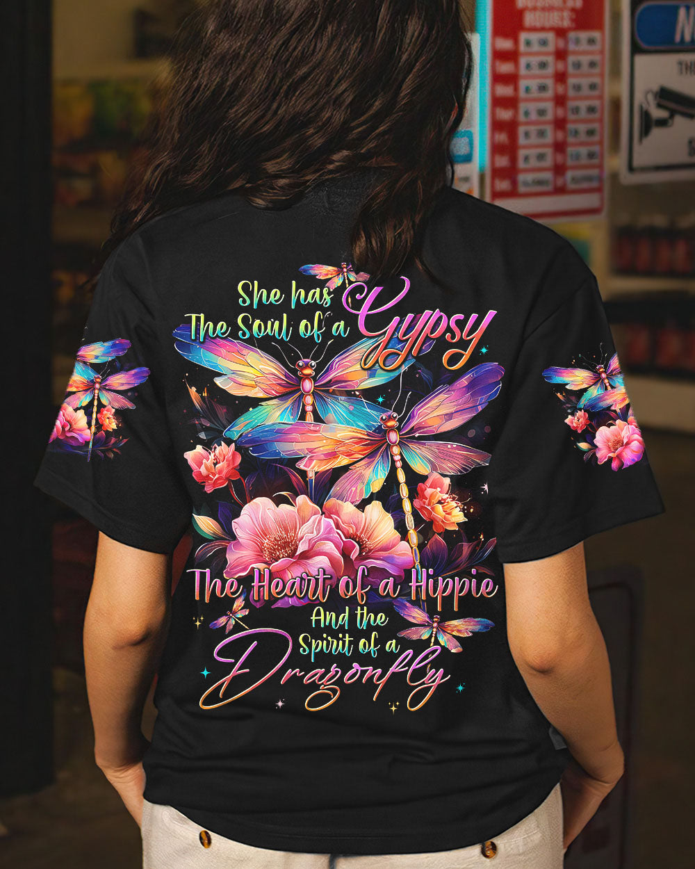SPIRIT OF A DRAGONFLY ALL OVER PRINT - TYTD0602242