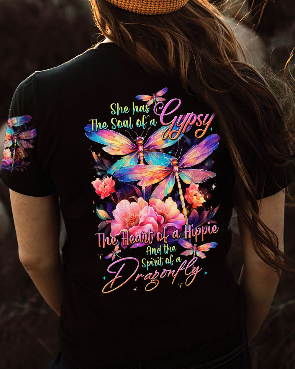 SPIRIT OF A DRAGONFLY ALL OVER PRINT - TYTD0602242