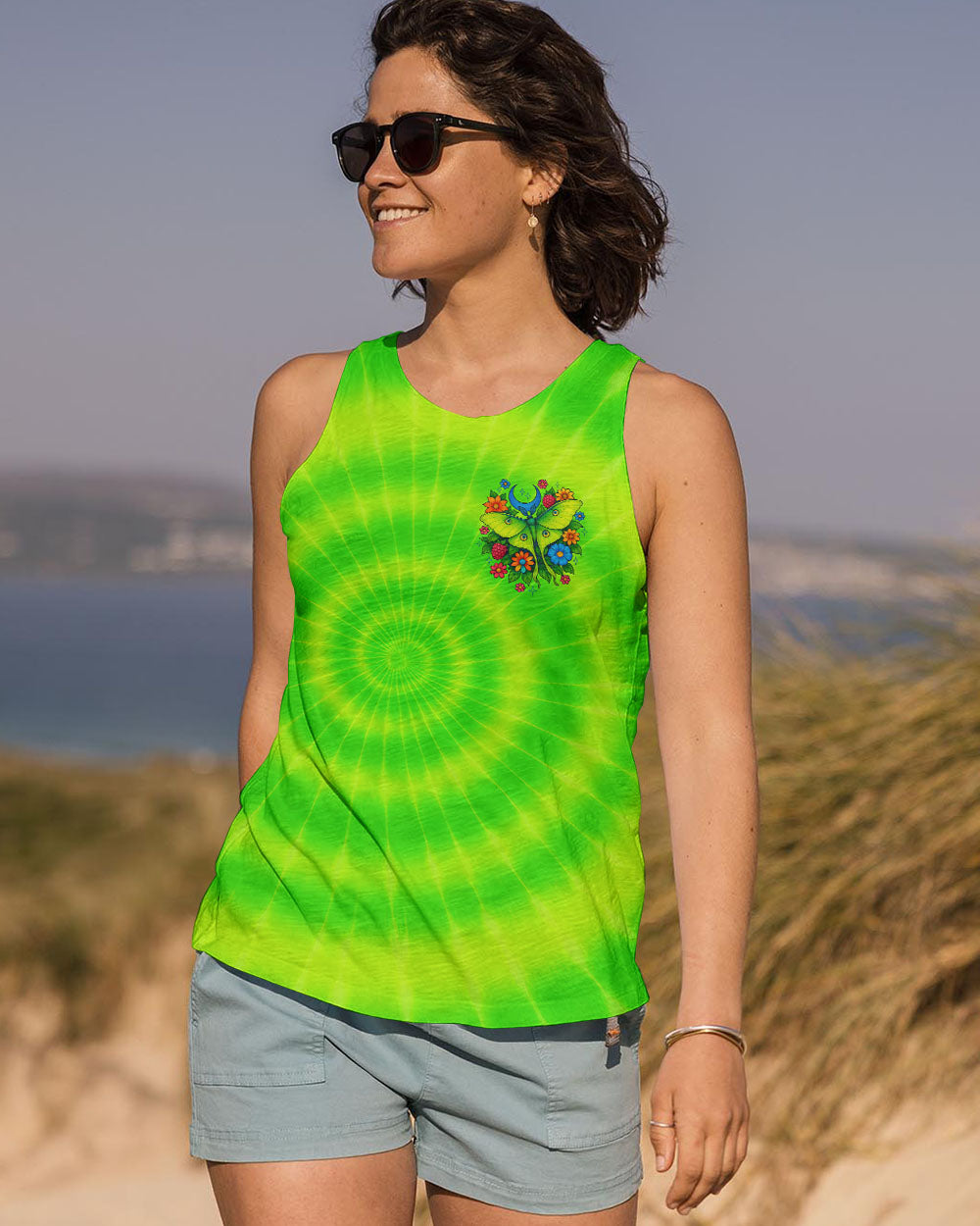 WHISPER WORDS OF WISDOM LET IT BE BUTTERFLY TIE DYE ALL OVER PRINT - TYTD0605253