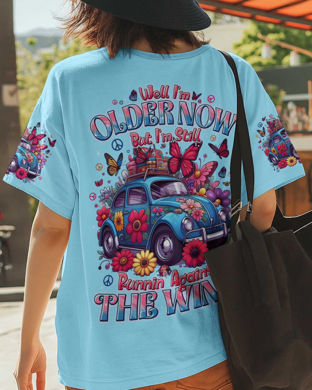 RUNNING AGAINST THE WIND HIPPIE CAR ALL OVER PRINT - TYTD0608253