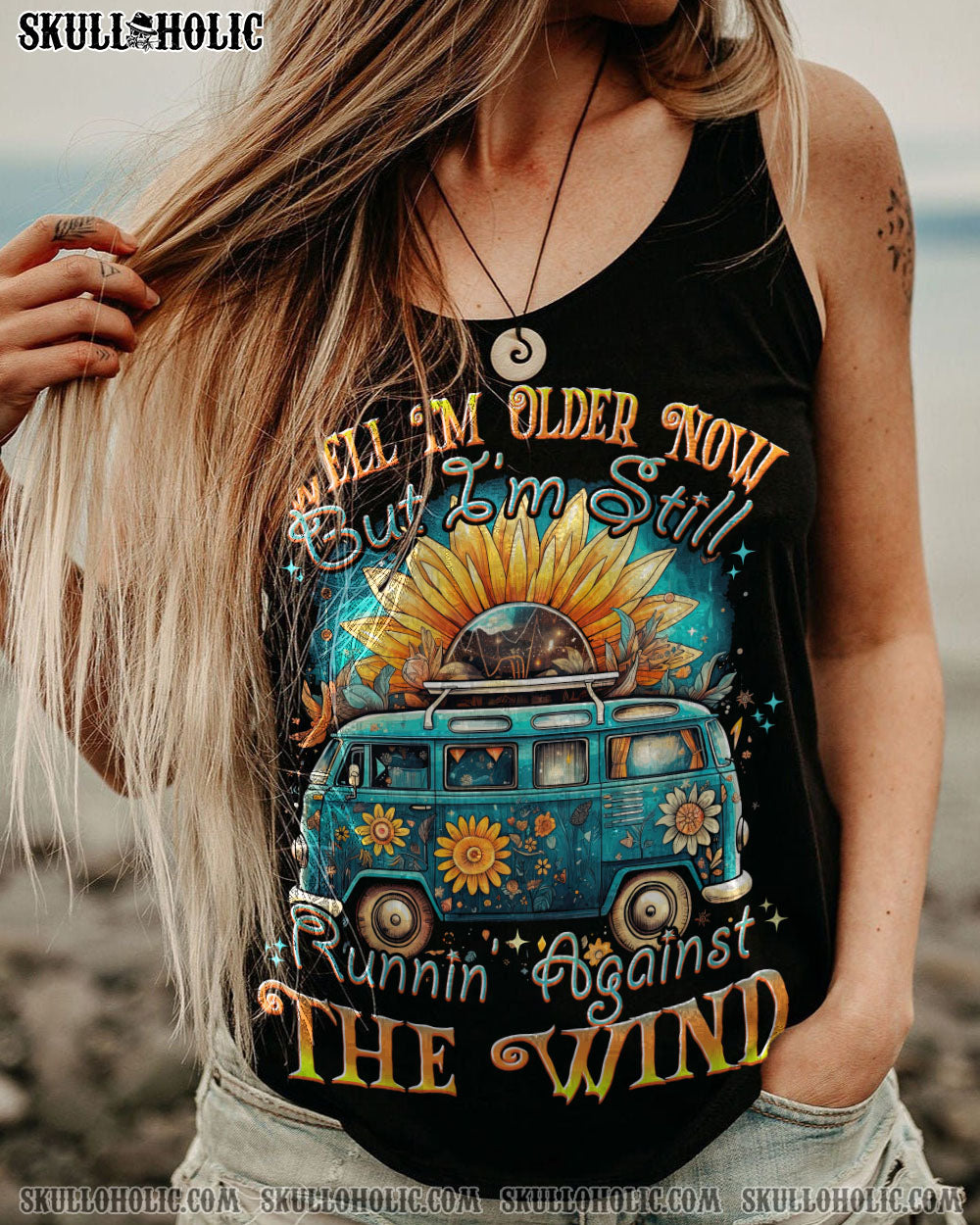 RUNNING AGAINST THE WIND ALL OVER PRINT - TYTD0609233