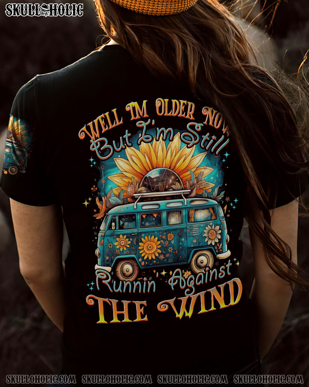 RUNNING AGAINST THE WIND ALL OVER PRINT - TYTD0609233