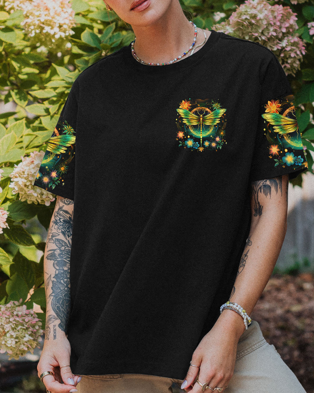 HELLO DARKNESS MY OLD FRIEND DRAGONFLY ALL OVER PRINT - TYTD0609252