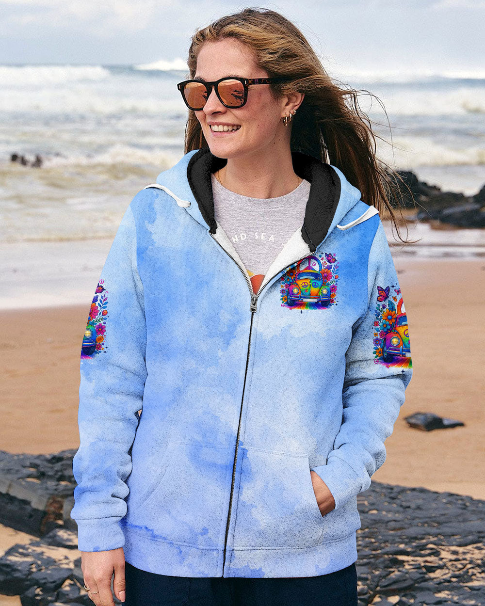 RUNNING AGAINST THE WIND TIE DYE ALL OVER PRINT - TYTD0705251