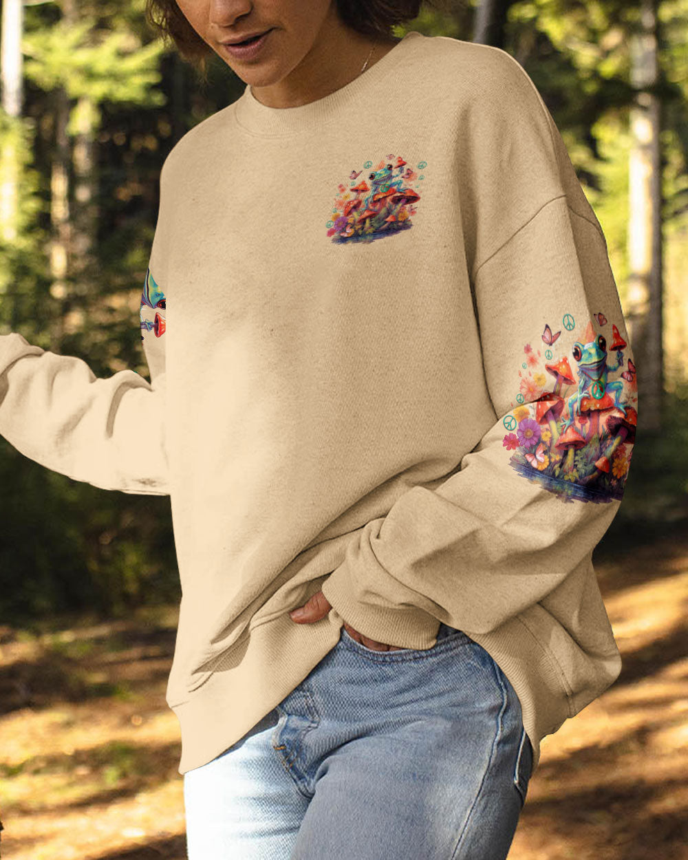 STAY TRIPPY LITTLE HIPPIE ALL OVER PRINT - TYTD0710232