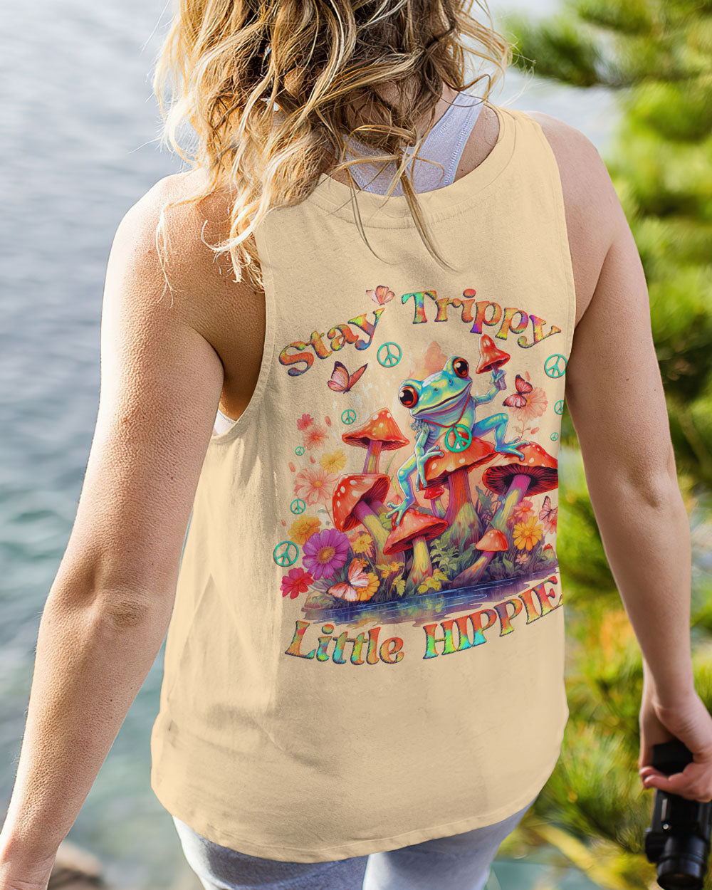STAY TRIPPY LITTLE HIPPIE ALL OVER PRINT - TYTD0710232