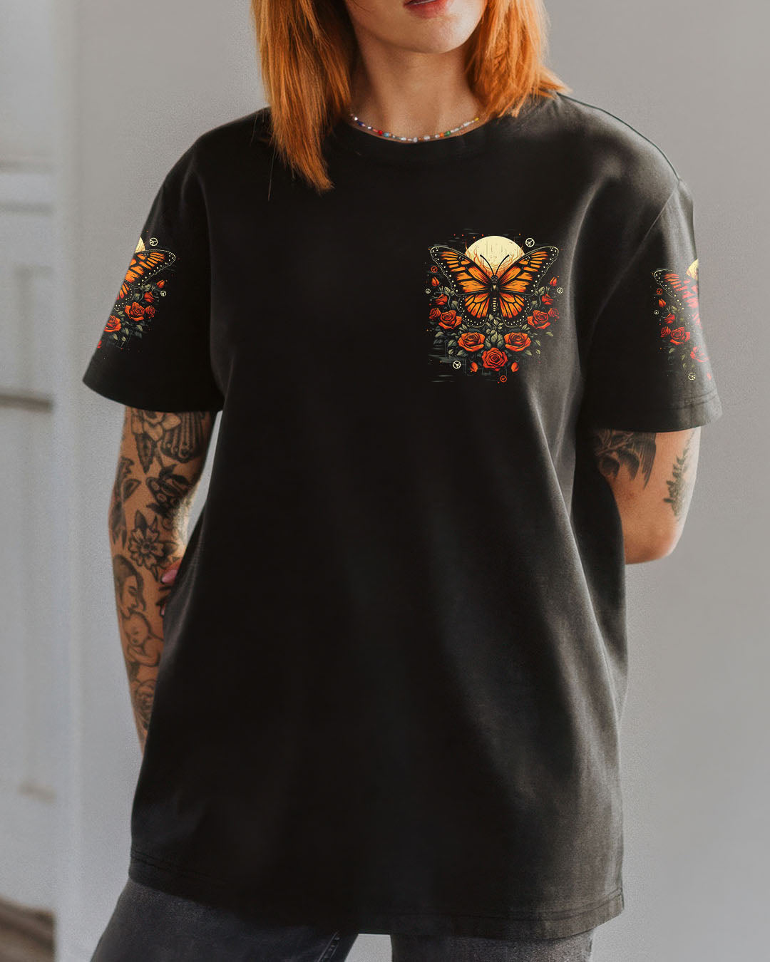 HELLO DARKNESS MY OLD FRIEND BUTTERFLY ALL OVER PRINT - TYTD0710251