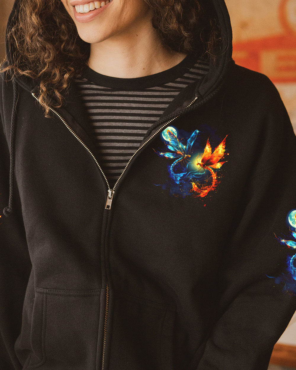 HELLO DARKNESS MY OLD FRIEND DRAGONFLIES ALL OVER PRINT - TYTD0711242
