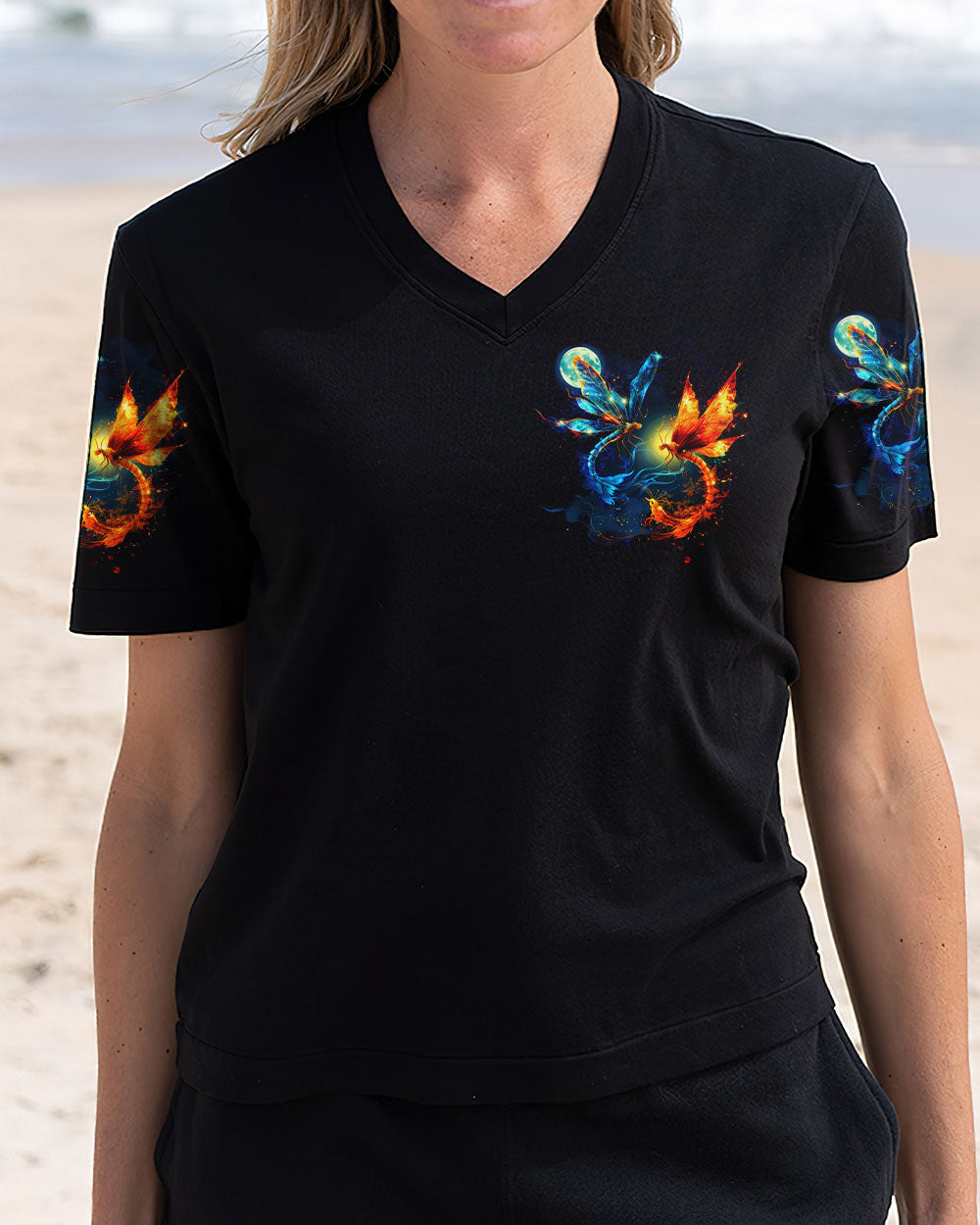 HELLO DARKNESS MY OLD FRIEND DRAGONFLIES ALL OVER PRINT - TYTD0711242