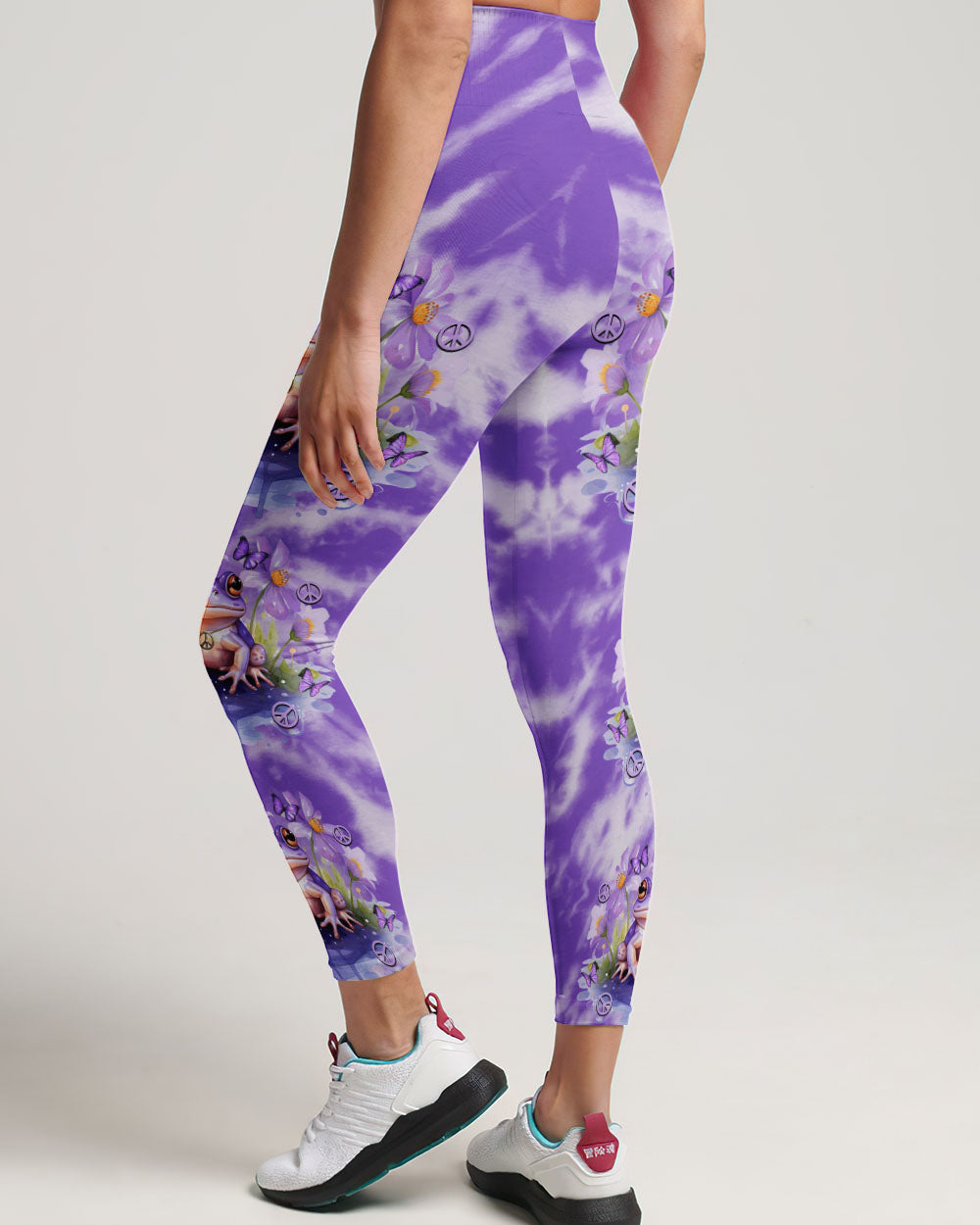 BE YOU THE WORLD WILL ADJUST FROG ALL OVER PRINT - TYTD0712233