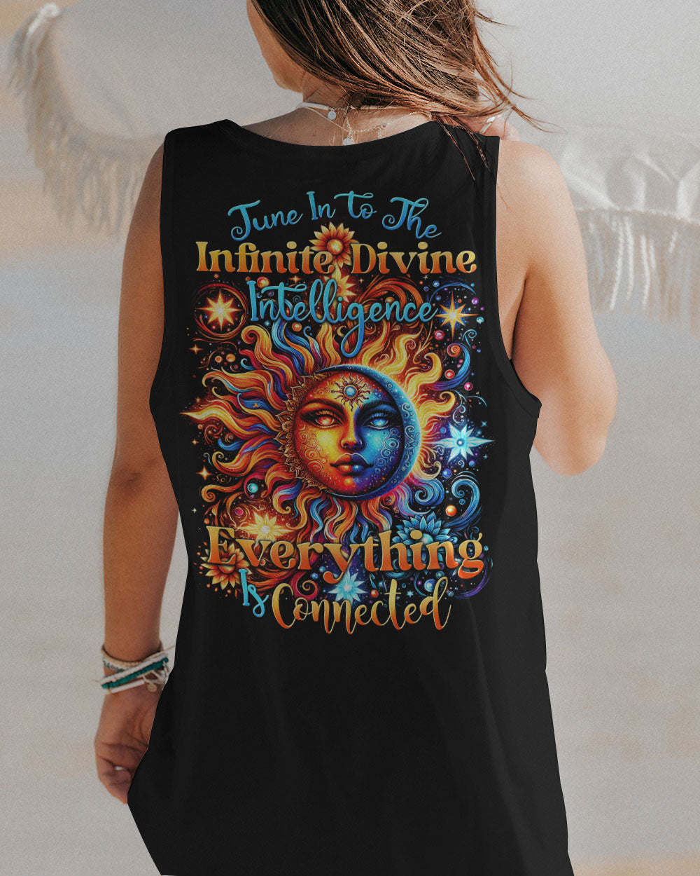 EVERYTHING IS CONNECTED SUN AND MOON ALL OVER PRINT - TYTD0801241