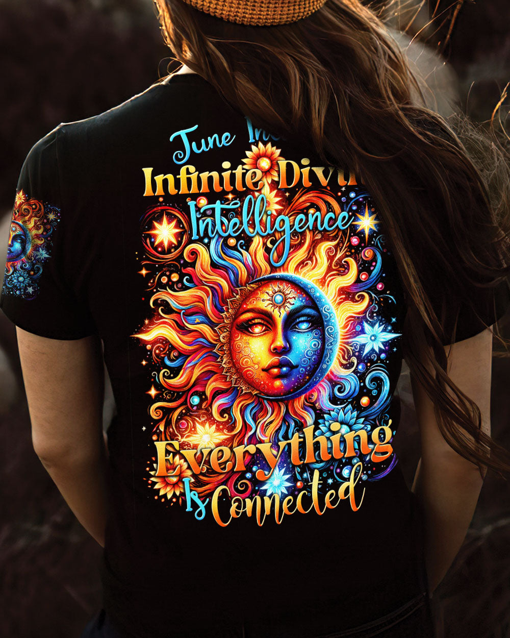 EVERYTHING IS CONNECTED SUN AND MOON ALL OVER PRINT - TYTD0801241