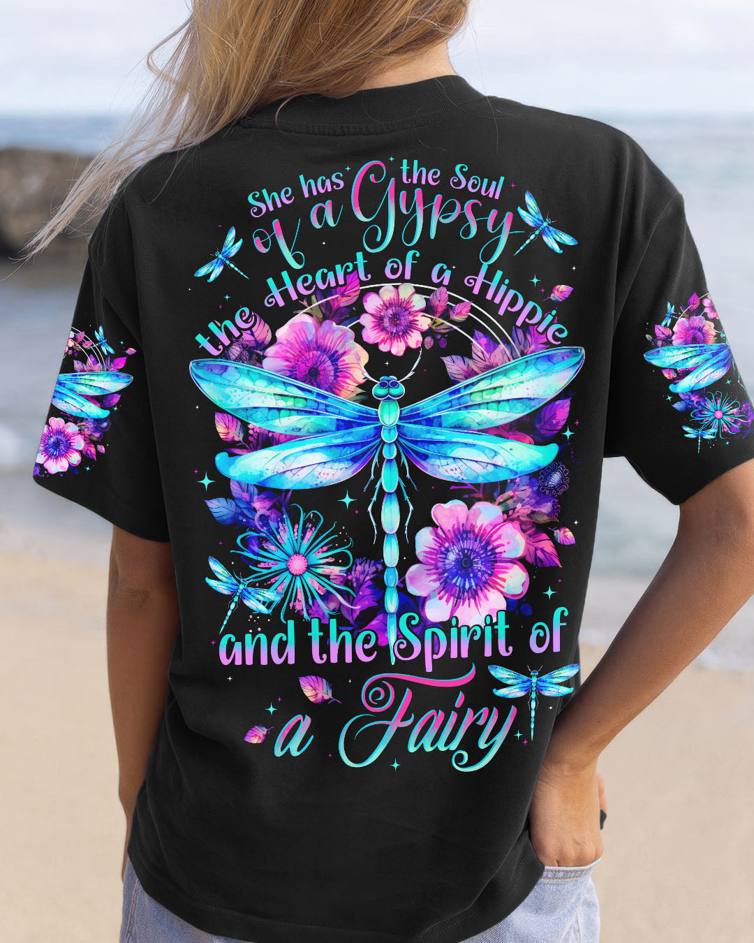 SPIRIT OF A FAIRY DRAGONFLY ALL OVER PRINT - TYTD0805252