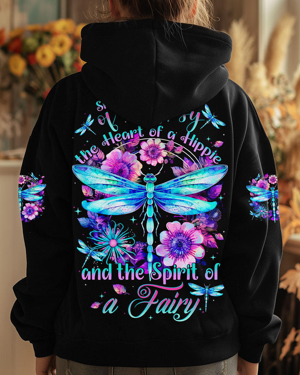 SPIRIT OF A FAIRY DRAGONFLY ALL OVER PRINT - TYTD0805252