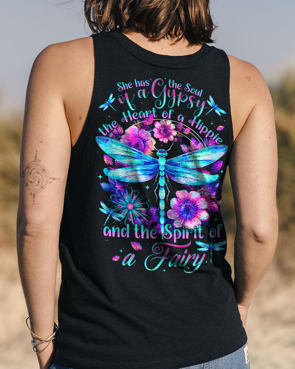 SPIRIT OF A FAIRY DRAGONFLY ALL OVER PRINT - TYTD0805252