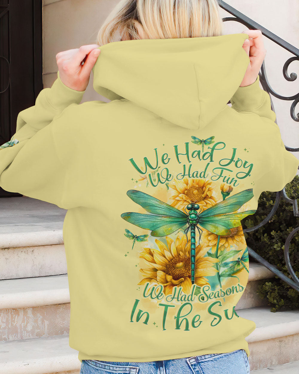 SEASONS IN THE SUN DRAGONFLY ALL OVER PRINT - TYTD0809232