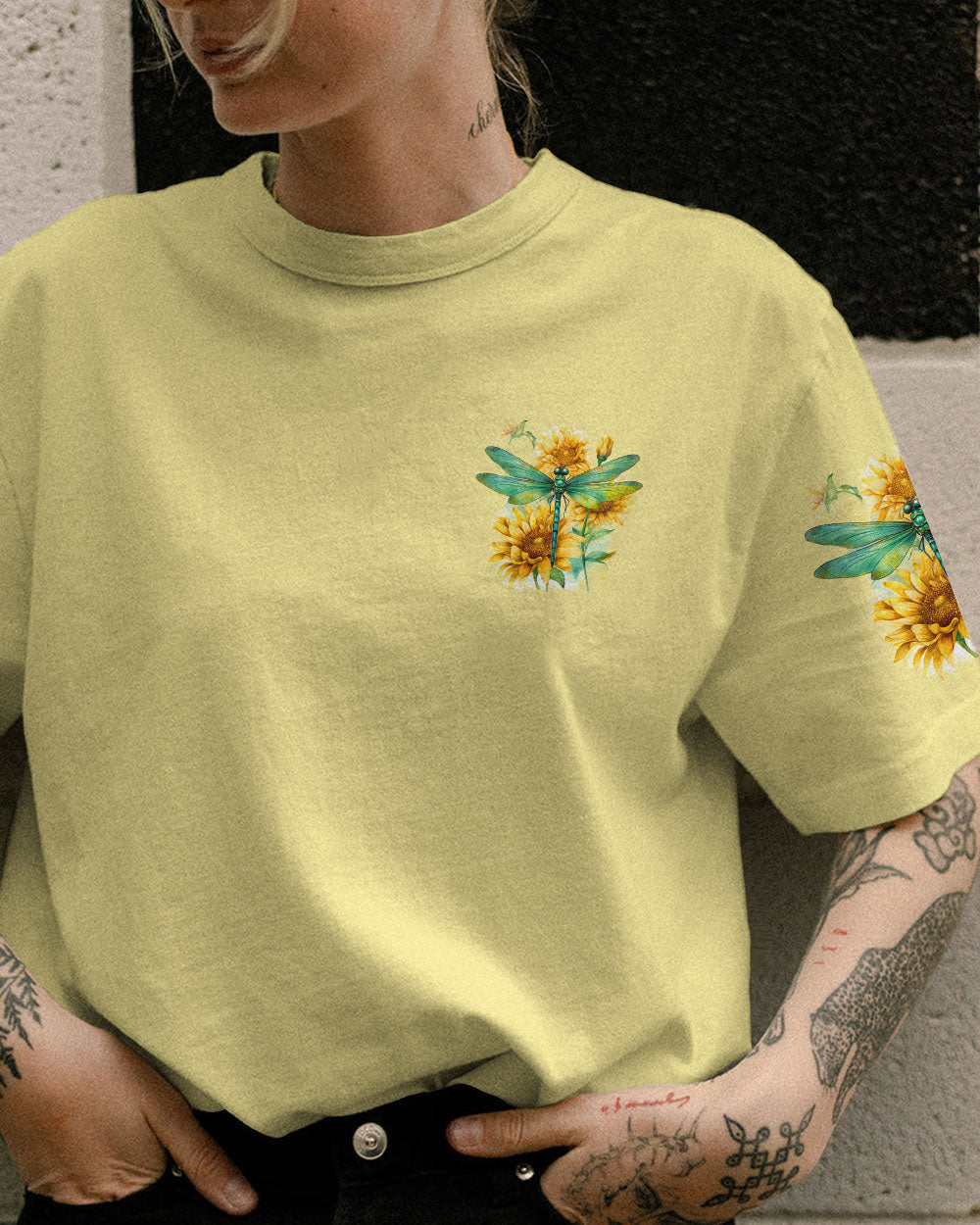 SEASONS IN THE SUN DRAGONFLY ALL OVER PRINT - TYTD0809232