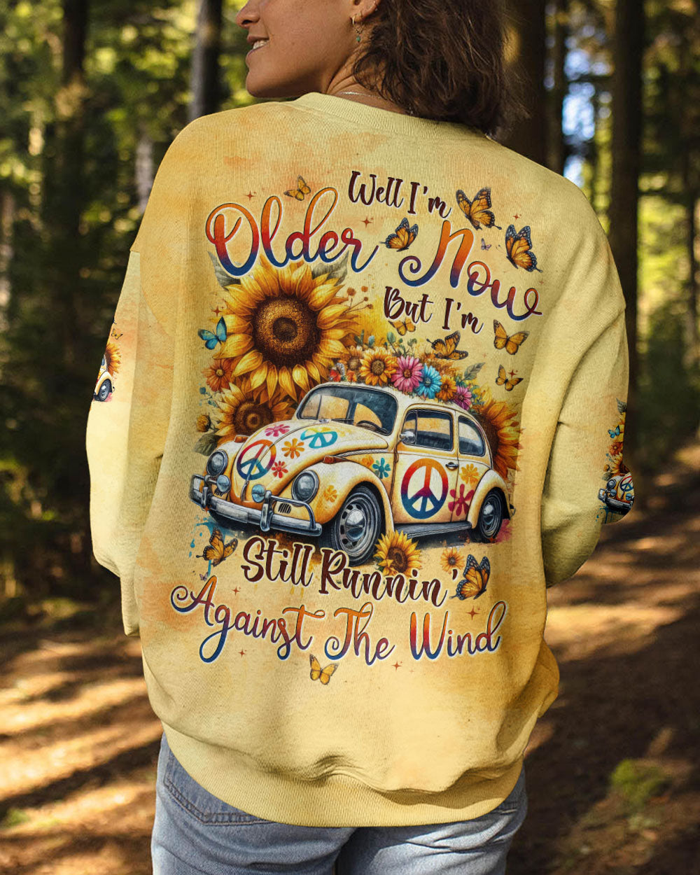 RUNNING AGAINST THE WIND ALL OVER PRINT - TYTD0811242