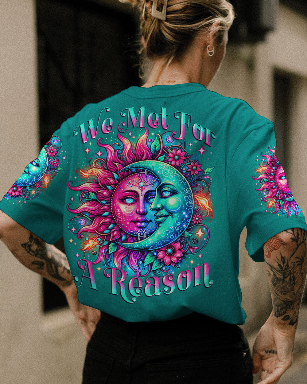 WE MET FOR A REASON SUN AND MOON ALL OVER PRINT - TYTD0901241