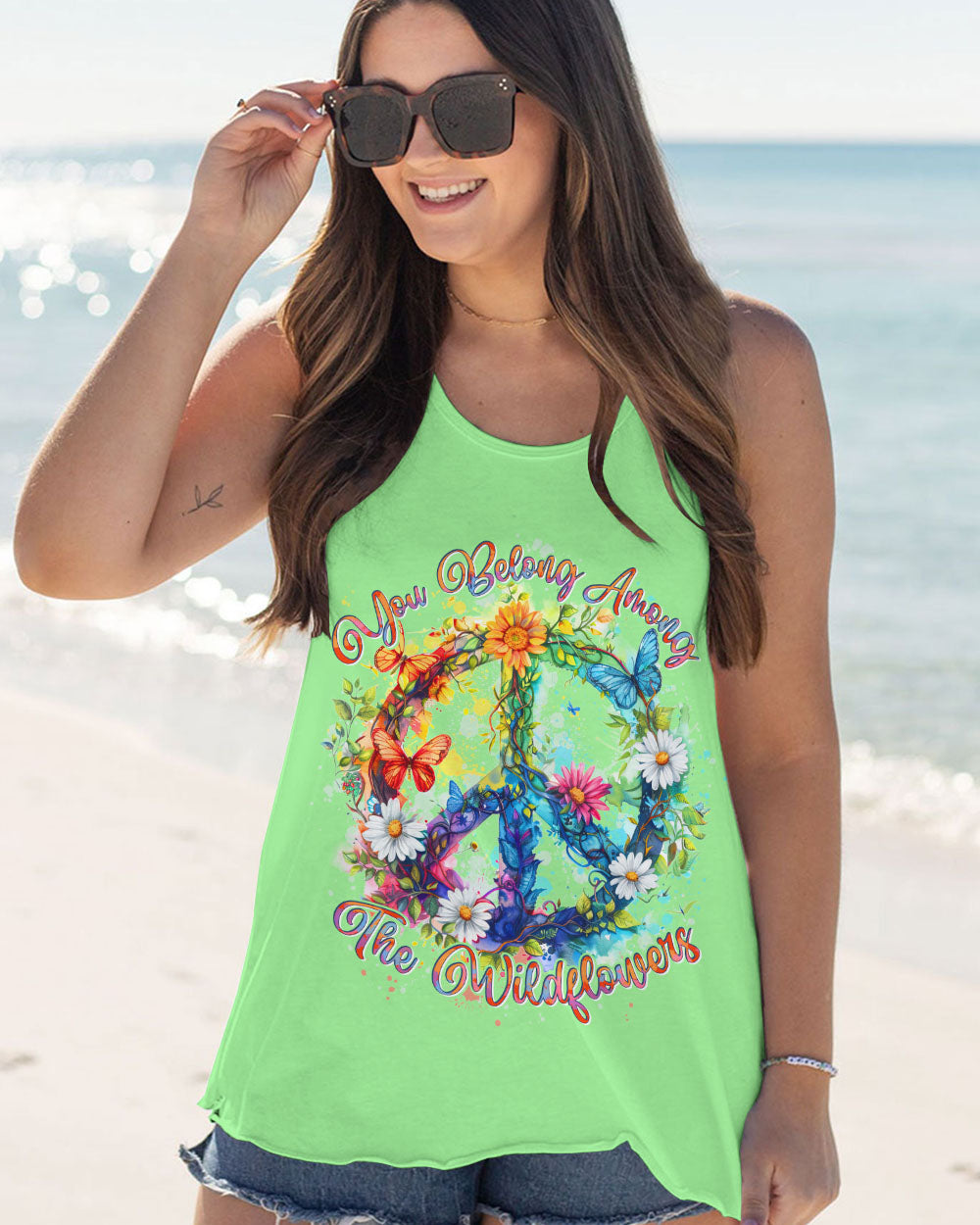 YOU BELONG AMONG THE WILDFLOWERS ALL OVER PRINT - TYTD0905242