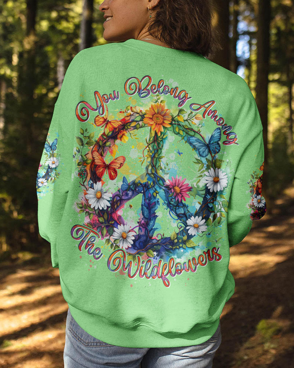 YOU BELONG AMONG THE WILDFLOWERS ALL OVER PRINT - TYTD0905242