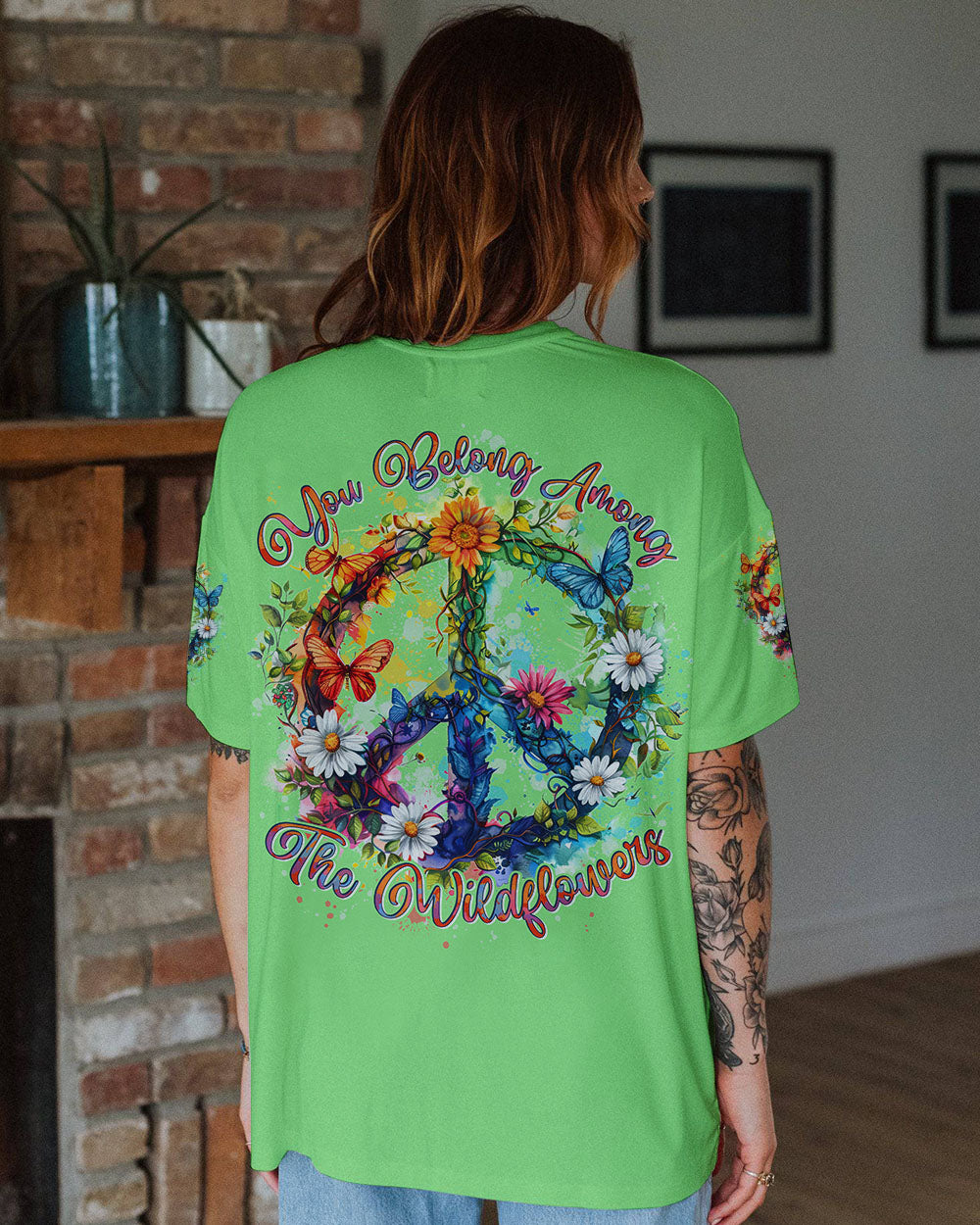 YOU BELONG AMONG THE WILDFLOWERS ALL OVER PRINT - TYTD0905242