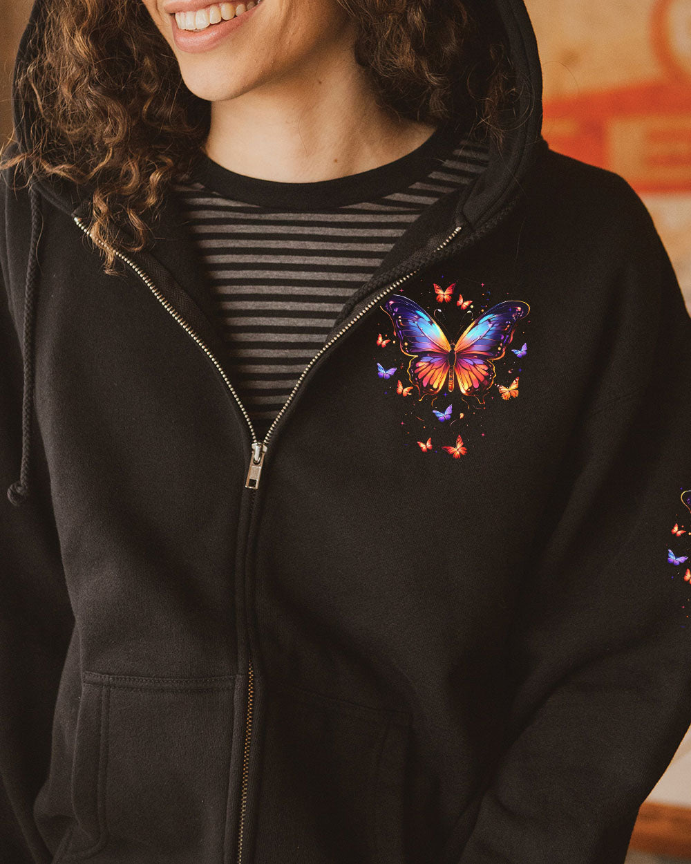 WHISPER WORDS OF WISDOM LET IT BE BUTTERFLY ALL OVER PRINT - TYTD0905253