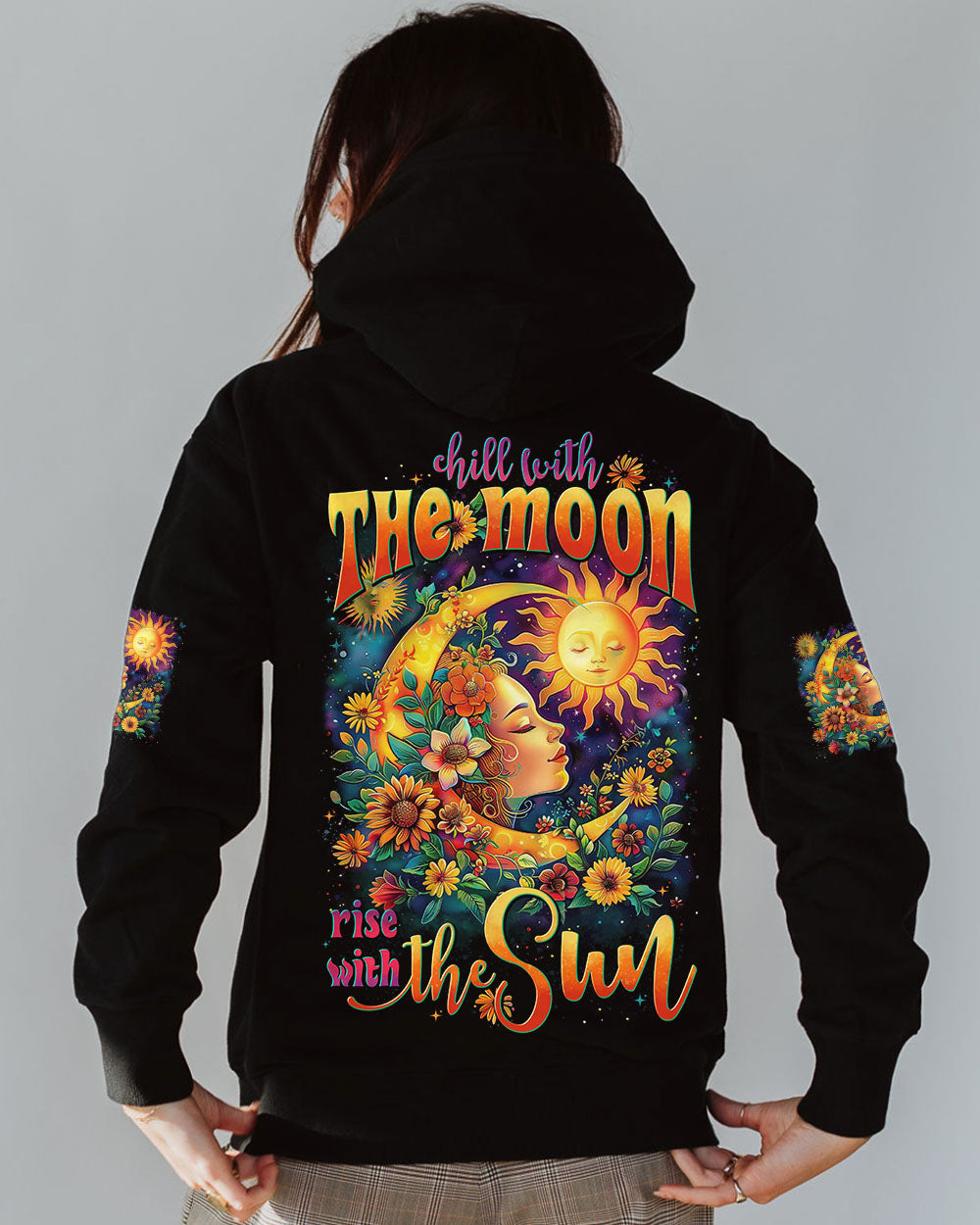 CHILL WITH THE MOON ALL OVER PRINT - TYTD0906252