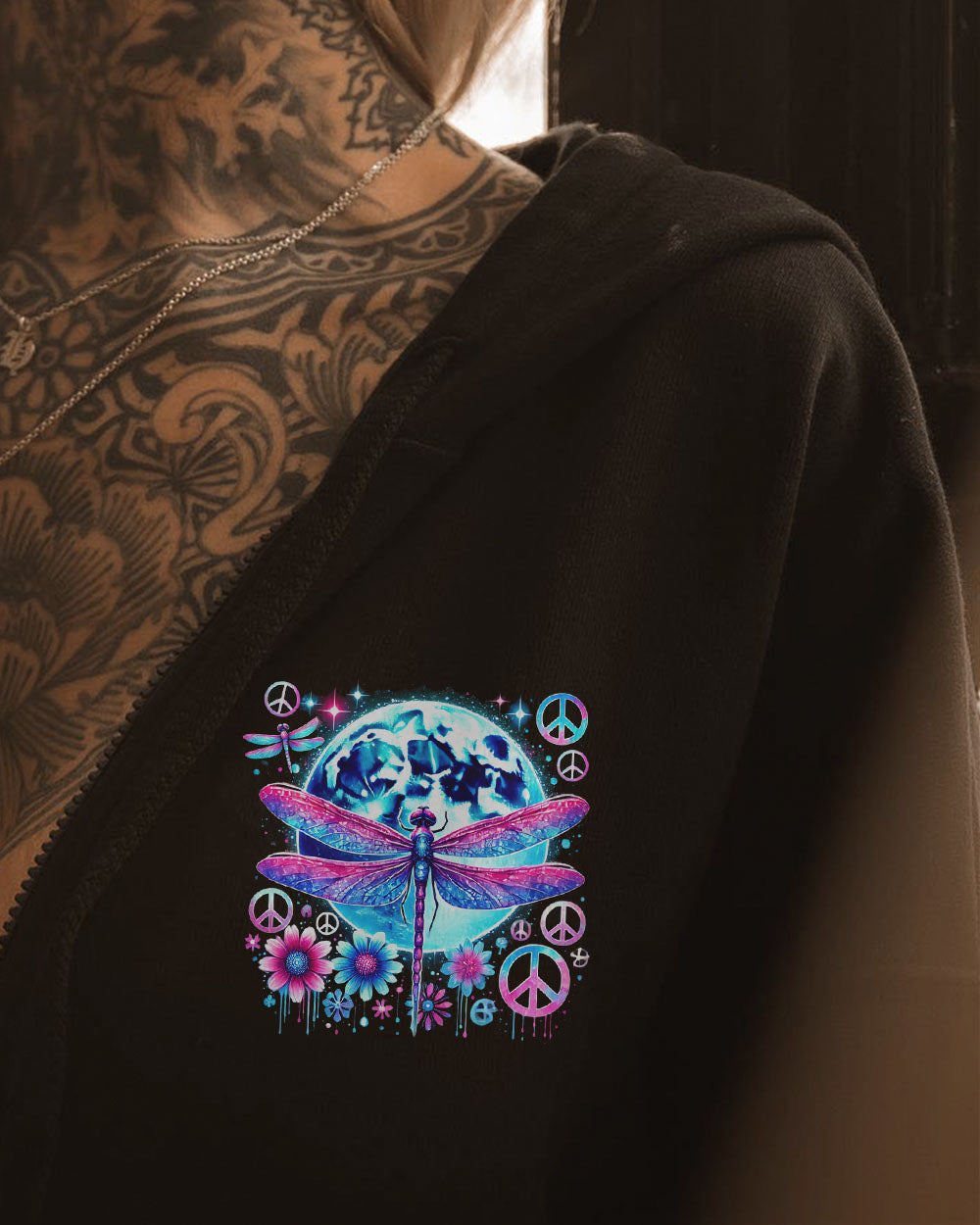 I LISTENED TO MY DRAGONFLIES ALL OVER PRINT - TYTD0907242