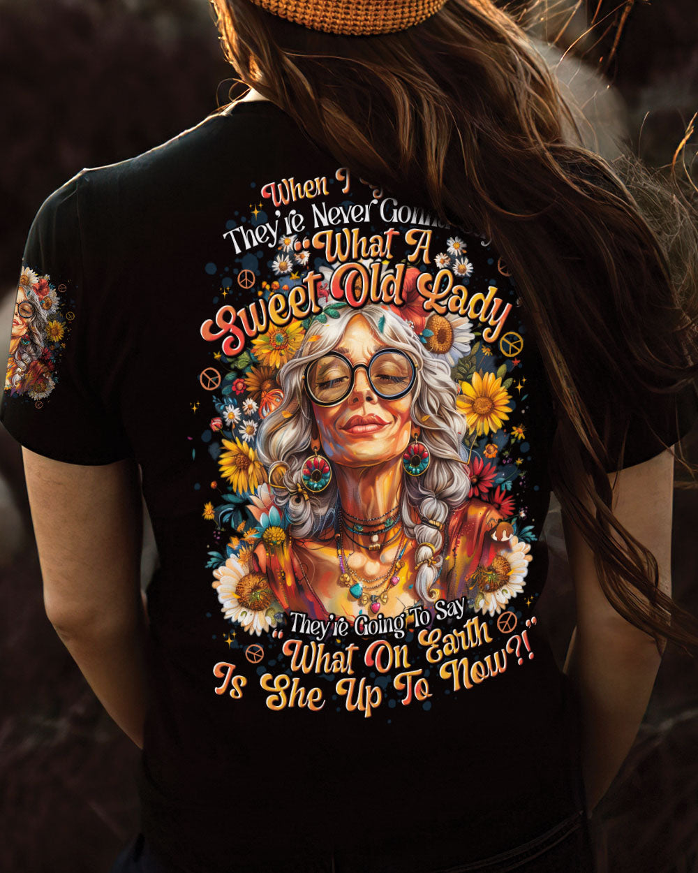 WHEN I GET OLD ALL OVER PRINT - TYTD0908242