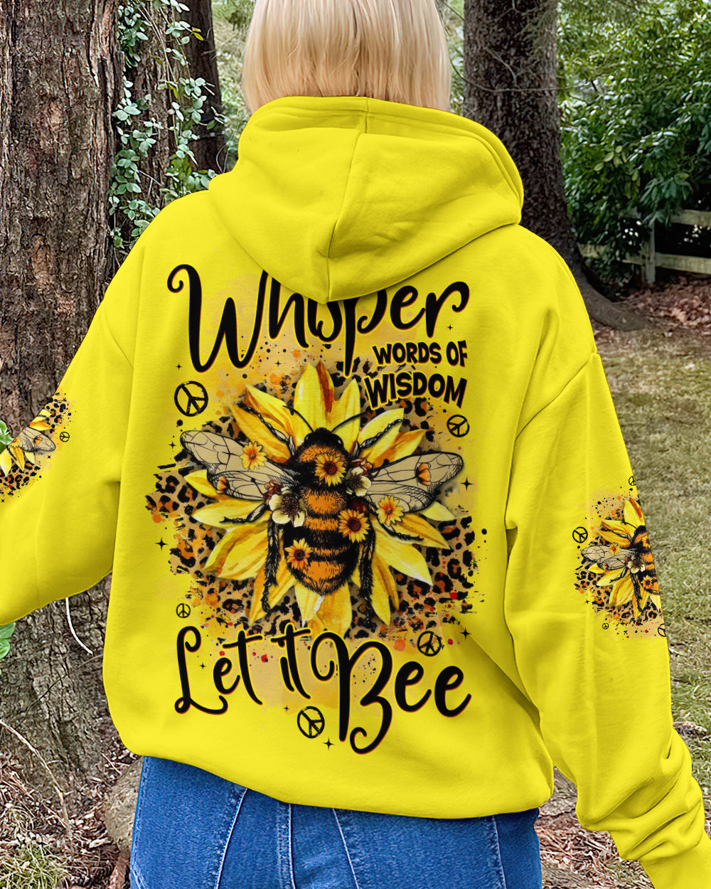WHISPER WORDS OF WISDOM LET IT BEE ALL OVER PRINT - TYTD0912251