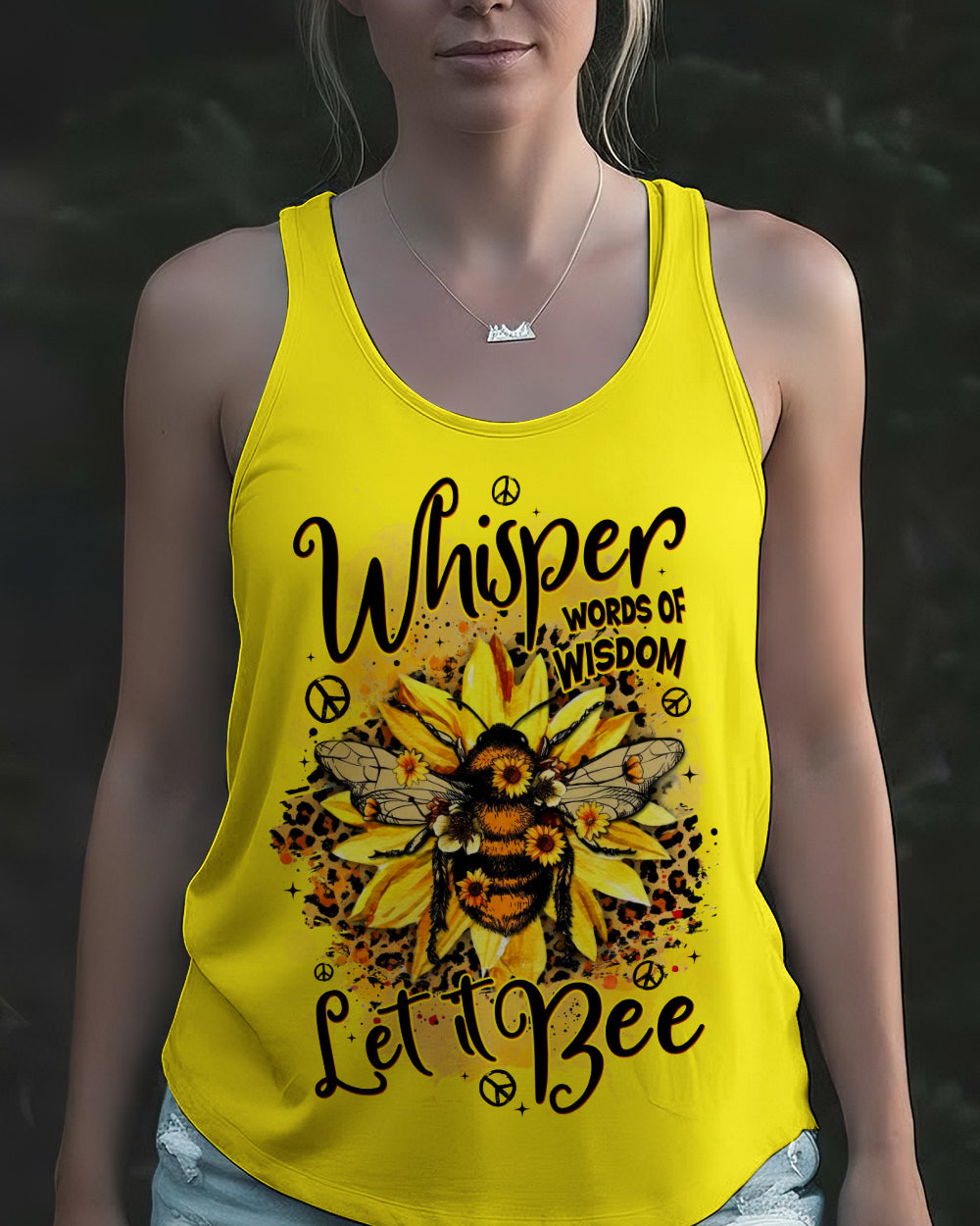 WHISPER WORDS OF WISDOM LET IT BEE ALL OVER PRINT - TYTD0912251