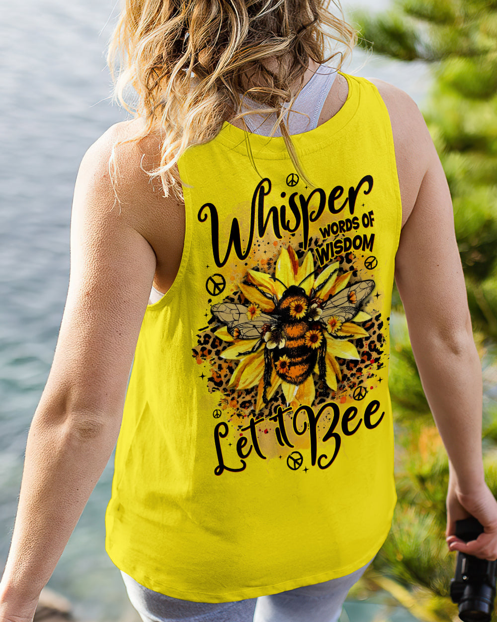 WHISPER WORDS OF WISDOM LET IT BEE ALL OVER PRINT - TYTD0912251