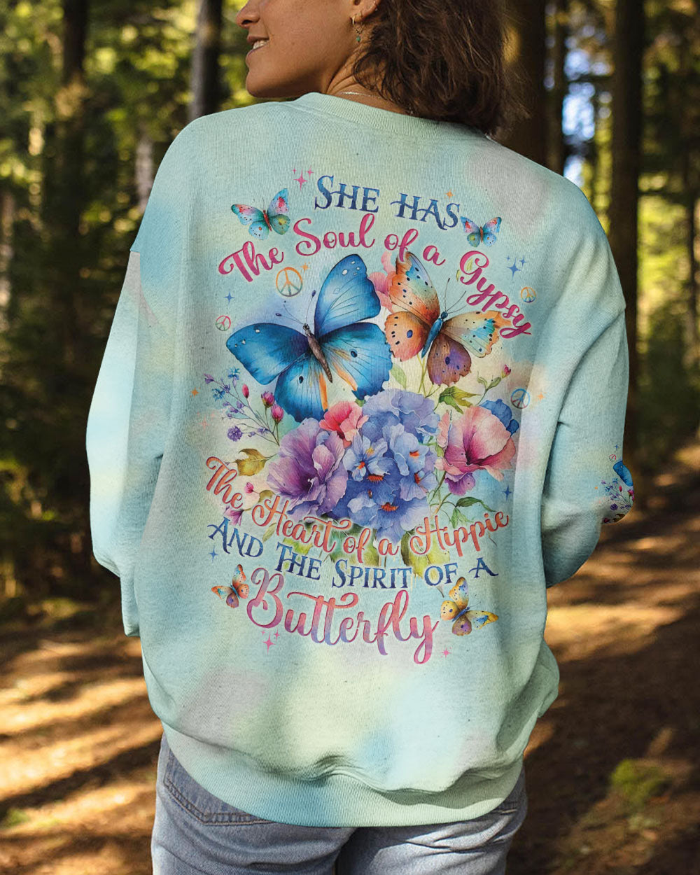 SPIRIT OF A BUTTERFLY ALL OVER PRINT - TYTD1001241