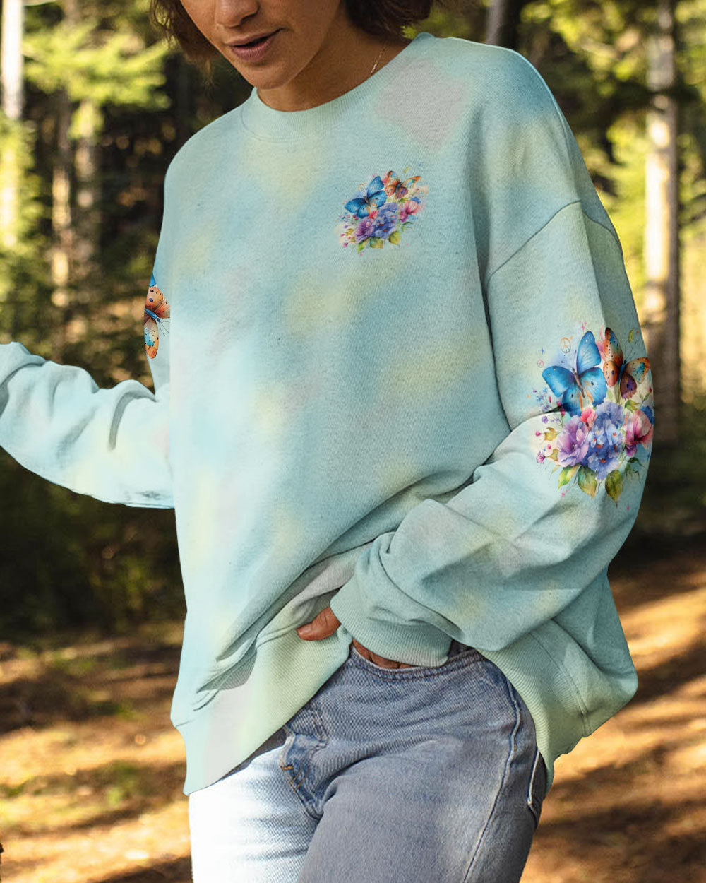SPIRIT OF A BUTTERFLY ALL OVER PRINT - TYTD1001241