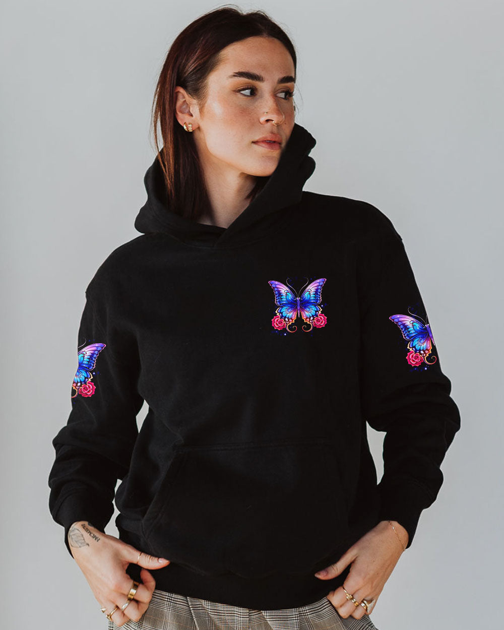 JUST BREATHE BUTTERFLY ALL OVER PRINT - TYTD1002252
