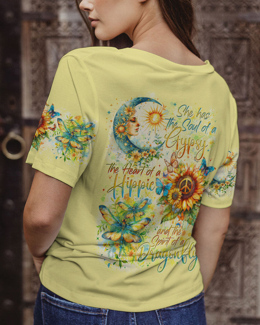 SPIRIT OF A DRAGONFLY ALL OVER PRINT - TYTD1004244