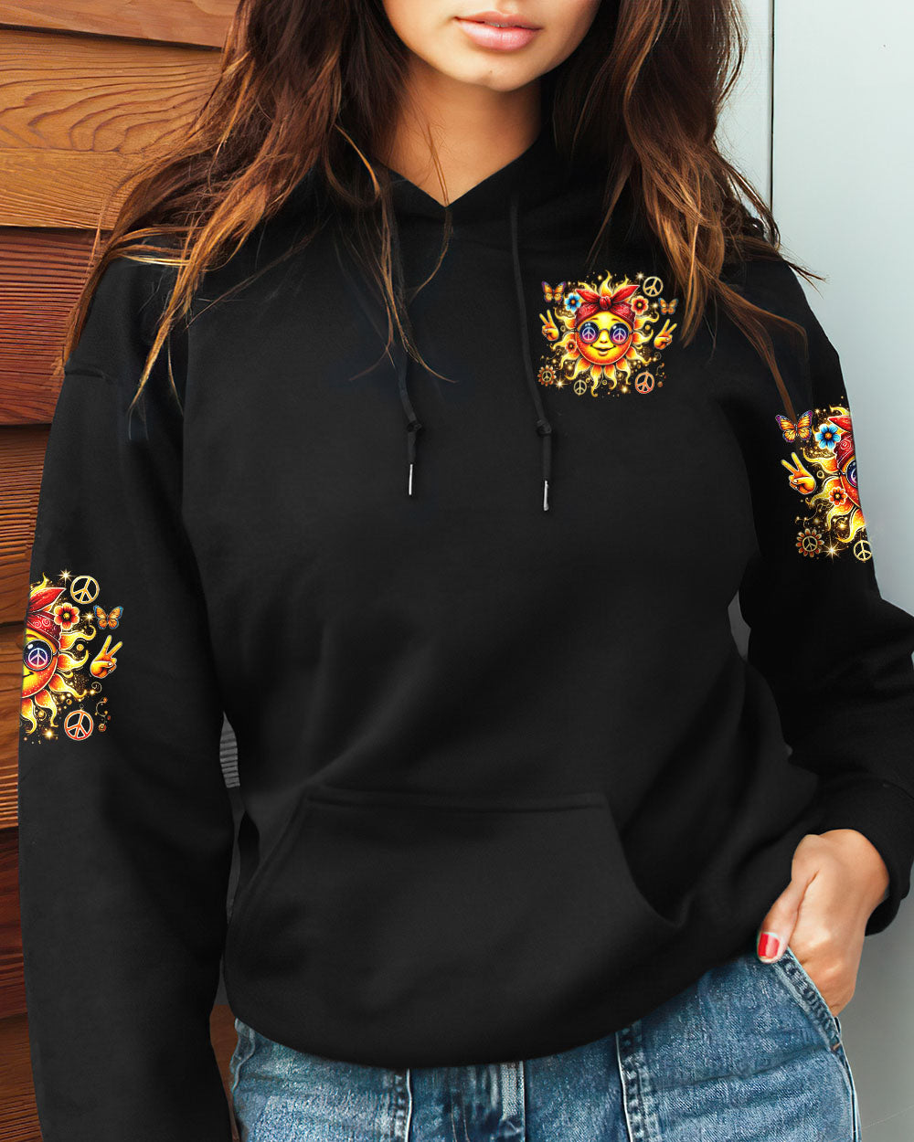 WE HAD SEASONS IN THE SUN HIPPIE ALL OVER PRINT - TYTD1007242