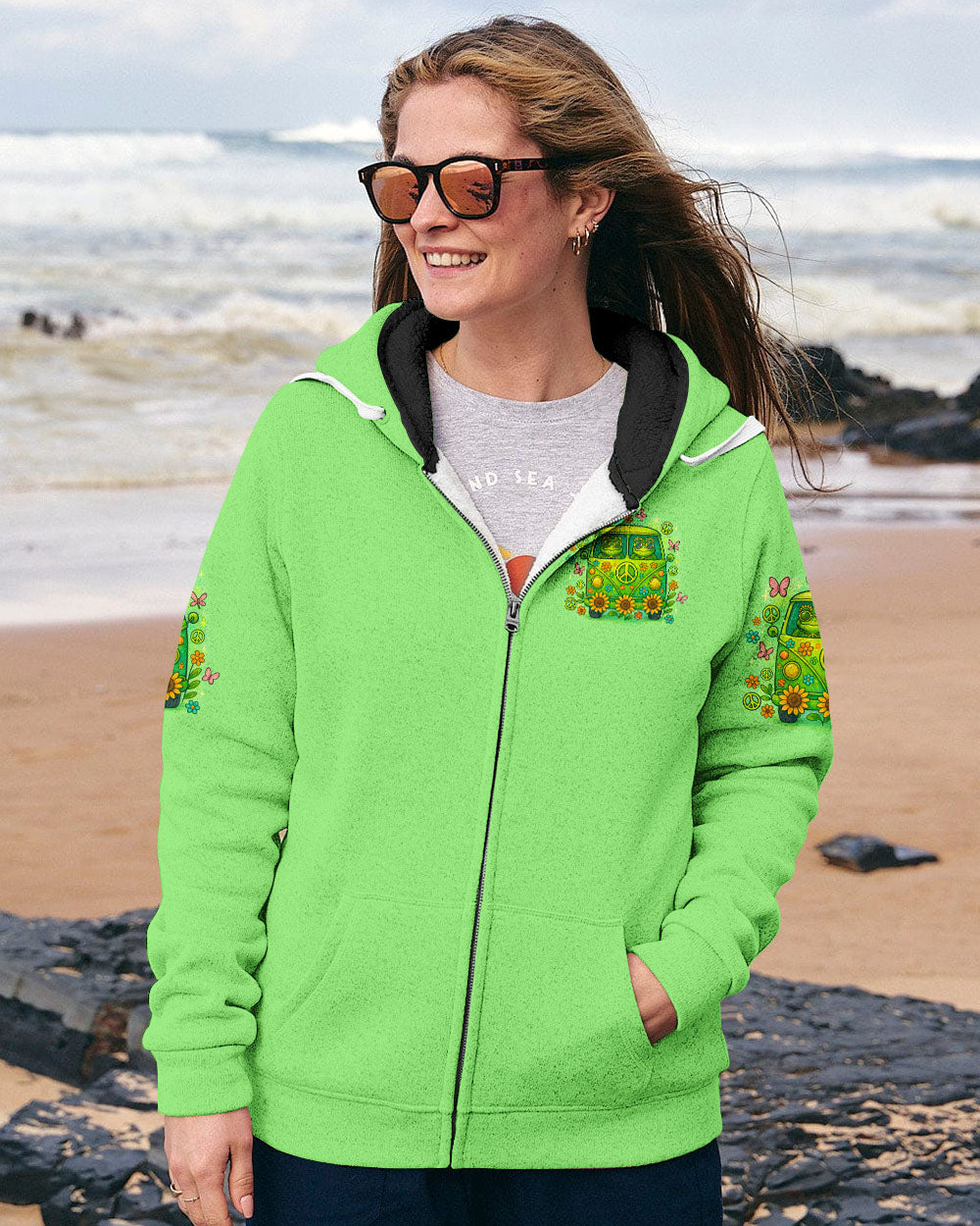 GOOD TIMES CRAZY FRIEND FROG ALL OVER PRINT - TYTD1104251