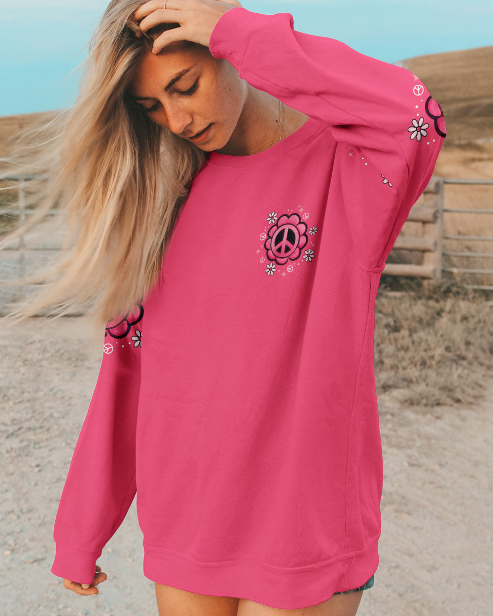 BE YOURSELF FLAMINGO ALL OVER PRINT - TYTD1106251