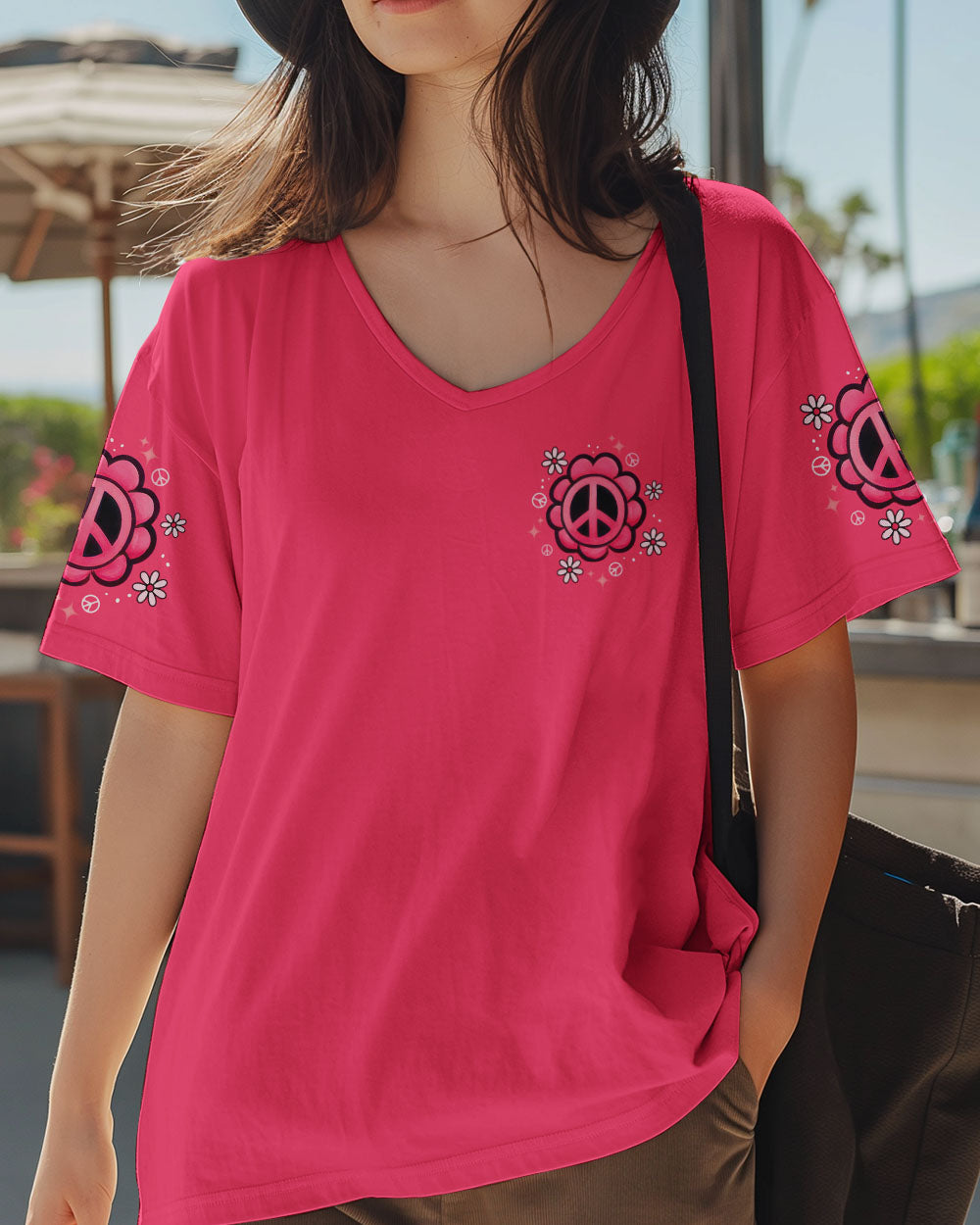 BE YOURSELF FLAMINGO ALL OVER PRINT - TYTD1106251