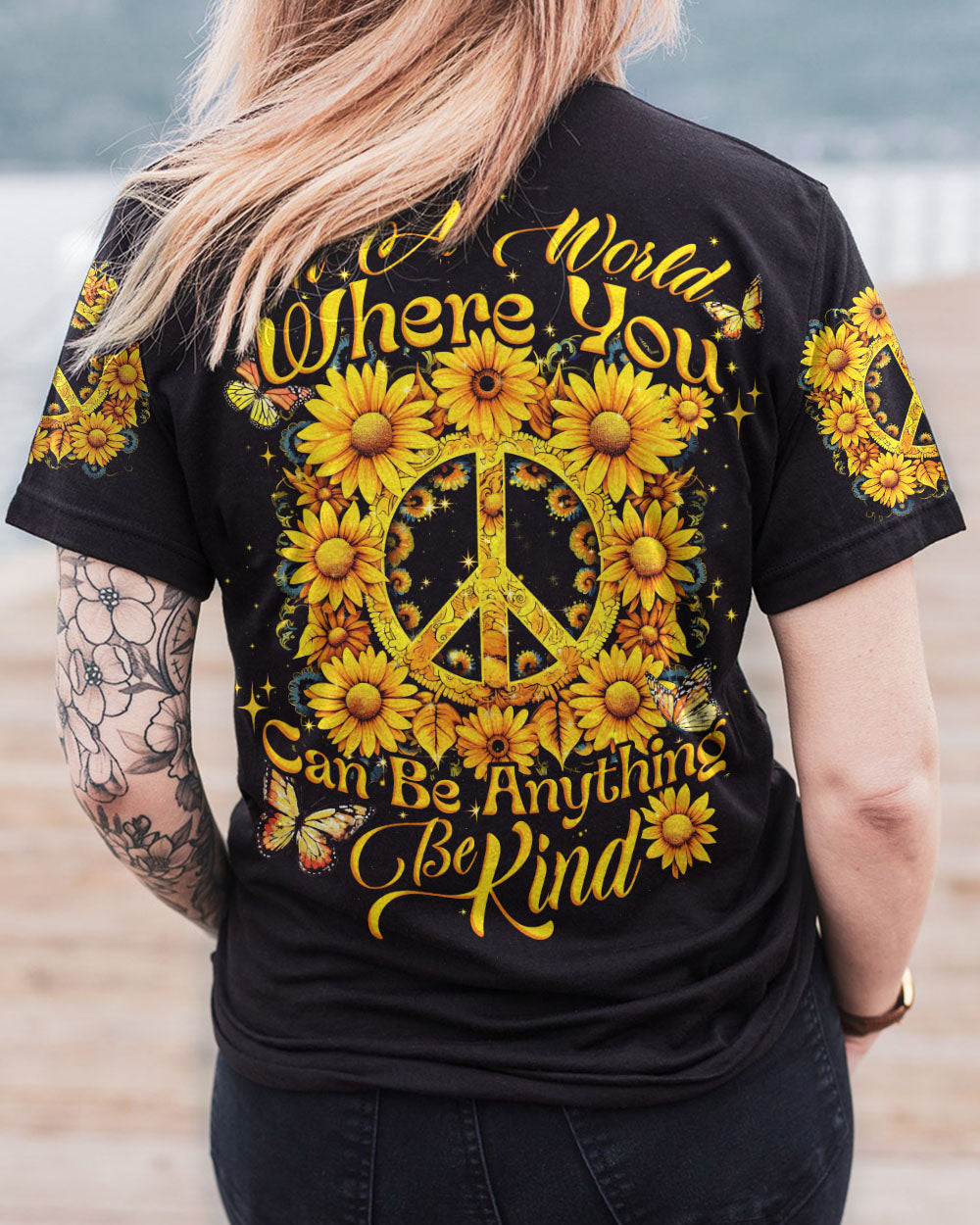 BE KIND ALL OVER PRINT - TYTD1107232