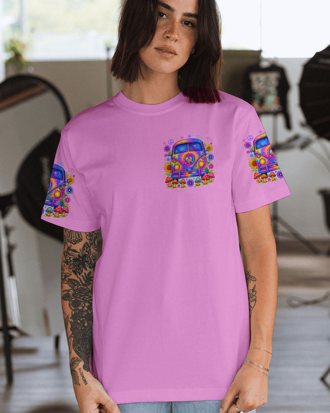 RUNNING AGAINST THE WIND ALL OVER PRINT - TYTD1107252