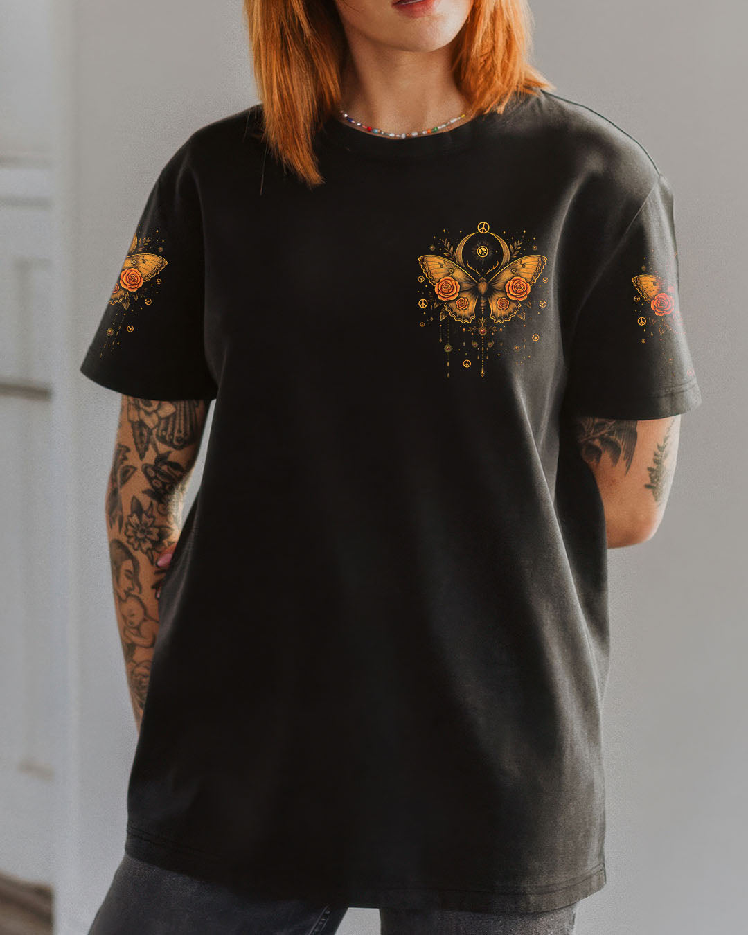 THE MOON SEES YOUR SOUL BUTTERFLY ALL OVER PRINT - TYTD1108252