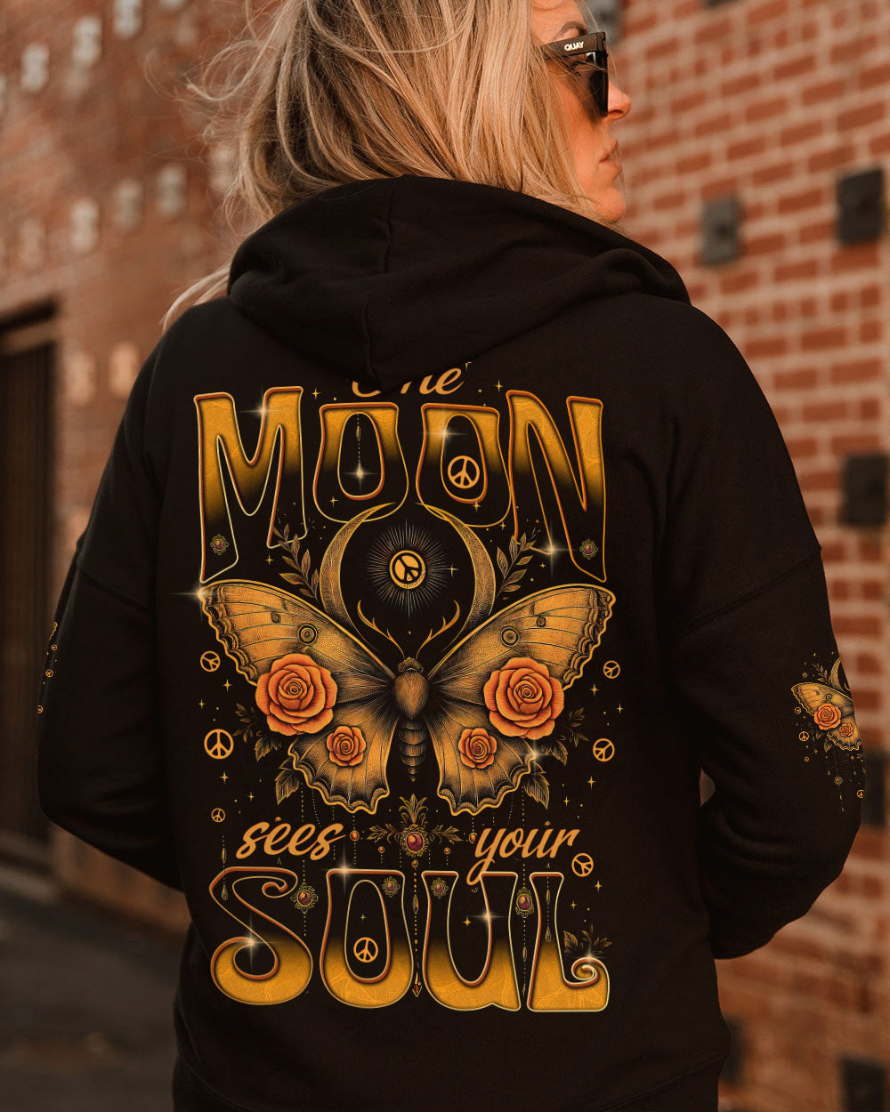 THE MOON SEES YOUR SOUL BUTTERFLY ALL OVER PRINT - TYTD1108252