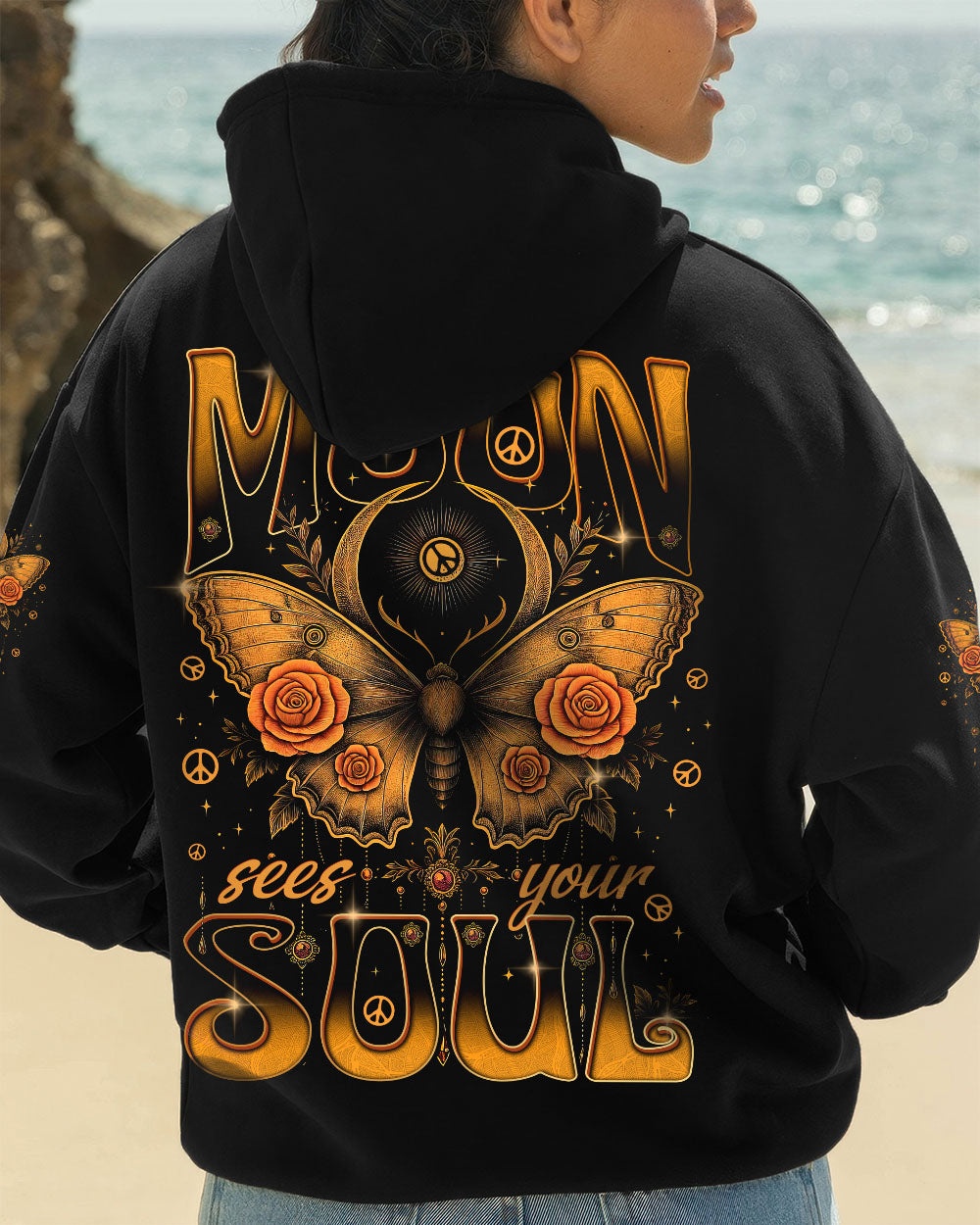 THE MOON SEES YOUR SOUL BUTTERFLY ALL OVER PRINT - TYTD1108252