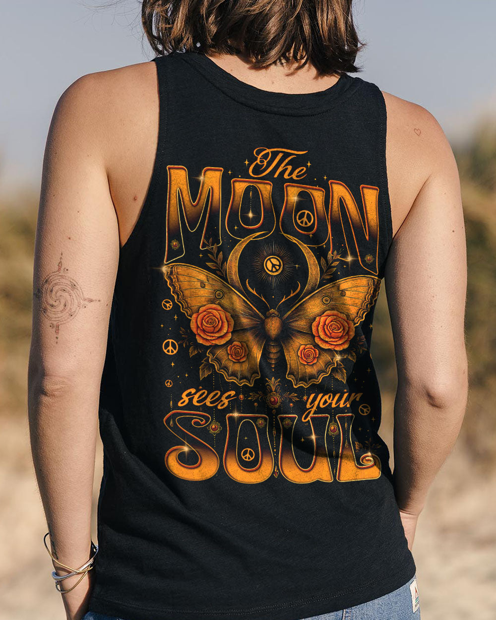 THE MOON SEES YOUR SOUL BUTTERFLY ALL OVER PRINT - TYTD1108252