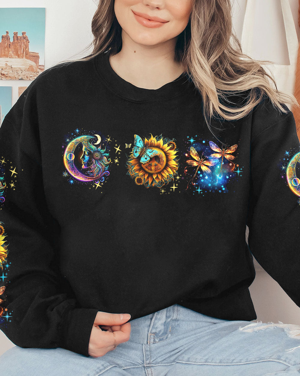 SPIRIT OF A DRAGONFLY ALL OVER PRINT - TYTD1109233