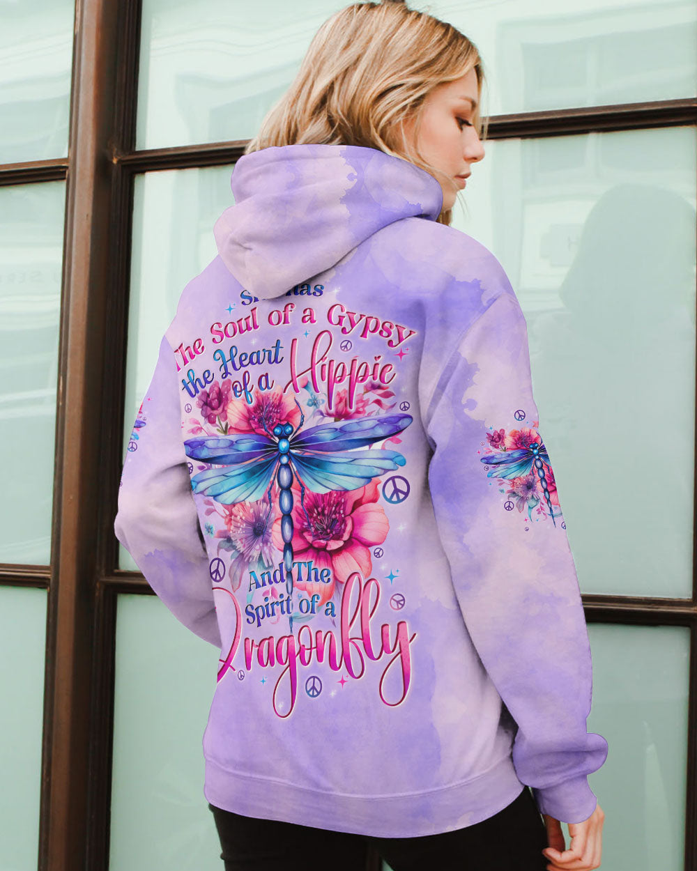 SPIRIT OF A DRAGONFLY ALL OVER PRINT - TYTD1110244